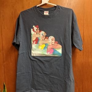 Supreme Divers Tee M Navy Blue